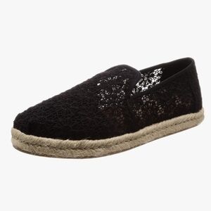 Toms Black Espadrilles Slip-On Shoes
